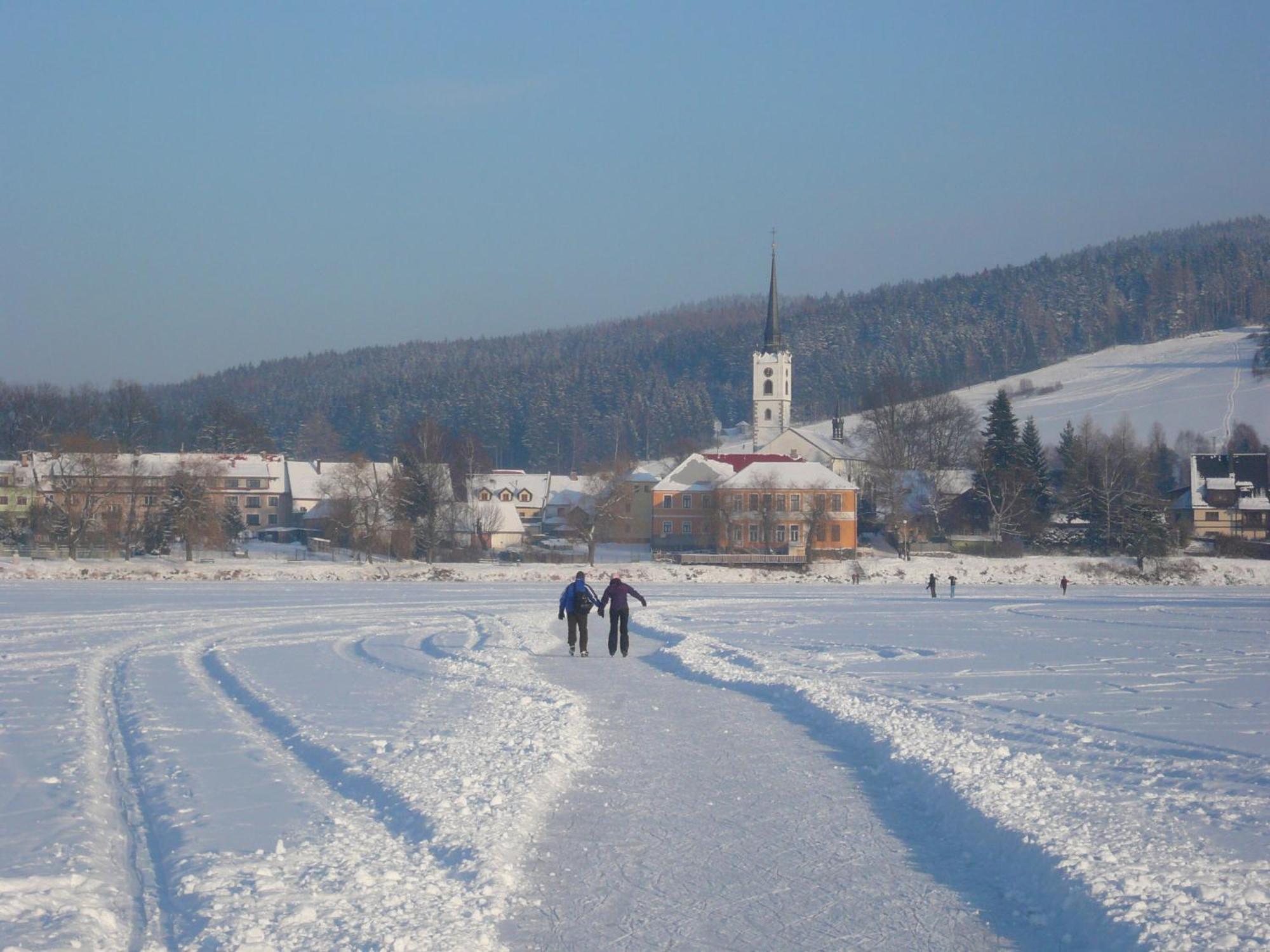 Penzion U Racaku Frymburk Exterior foto